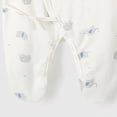 thumbnail image 6 of CAUYDY Preemie Boy Coming Home Outfits Baby Clothing Fall Winter Newborn Long Sleeve Sleepers Infant Boys Cute Romper Bodysuit 0 3 6 9 12 18 24 Months Light Blue for Sizes Newborn, 6 of 6