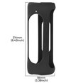 thumbnail image 2 of Funda protectora de silicona para Blue Tees Golf Player + altavoz GPS (negro), 2 of 5