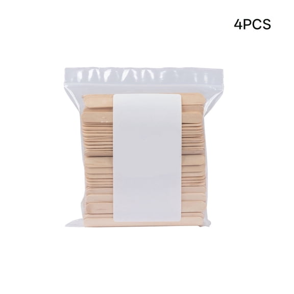 ACDANC 200 Piece Flat Natural Wood Craft Sticks, Popsicle Sticks 4 1/2 Inch – Children Craft Work