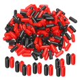 thumbnail image 1 of Unique Bargains 200pcs Rubber End Caps Cover Assortment 3/16 inch Screw Thread Protector for Screw Bolt Black Red, 1 of 5