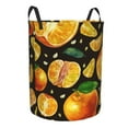 thumbnail image 2 of Daiia tangerine Laundry Hamper With Handles Large Storage Basket/Toy Organizer/Dirty Clothes Collapsible Waterproof For College Dorms, Bedroom,Bathroom, 2 of 8