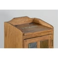 thumbnail image 4 of Pemberly Row 16" Farmhouse Wood Trash Box in Rustic Oak, 4 of 5