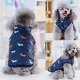 thumbnail image 3 of Pet Jacket Cotton Cartoon Lovely Dog Jacket Vest Puppy Winter Vest, 3 of 10