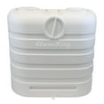 thumbnail image 1 of Flame King Cache-Réservoir de Propane YSN-PCC-RV30-WHT pour Deux Réservoirs de Propane en Acier de 30 Livres; Robuste; Protection contre les Débris Volants; Blanc; Polypropylène, 1 of 7