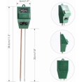 thumbnail image 2 of Digital Ph Soil Tester, -In Ph Moisture Sunlight Sensor Probe Meter Ph Soil Test Kits Test Function For Home And Garden, Plants, Farm, Indoor / Outdoor Use. (-In Soil Ph Meter), 2 of 4
