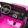thumbnail image 4 of Hikiddo 24V Kids Ride on Toy Truck, 4WD 2 Seater Electric Ride on Car for Big Kids w/ Remote, Bluetooth, 4x200W Motors - Pink, 4 of 10