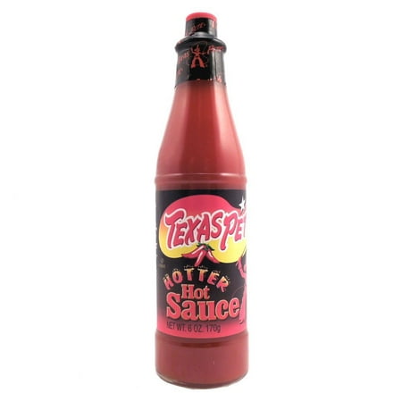 12 PACKS : Texas Pete Hotter Hot Sauce - 6 oz