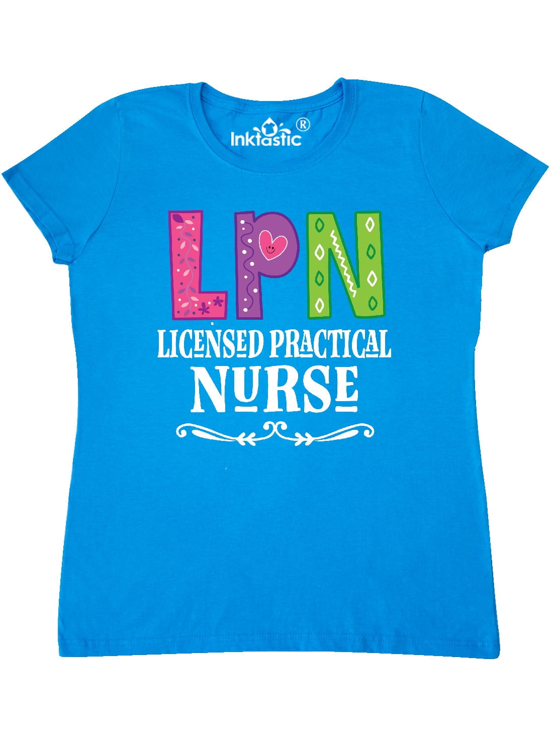 INKtastic Licensed Practical Nurse LPN Gift Women's TShirt