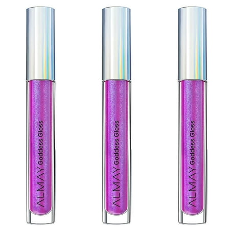 (3 Pack) Almay Goddess Gloss, Rainbow, lip gloss 0.9 Oz