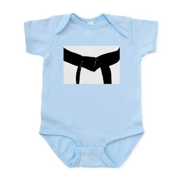 CafePress - Martial Arts Black Belt Infant Bodysuit - Baby Light Bodysuit, Size Newborn - 24 Months