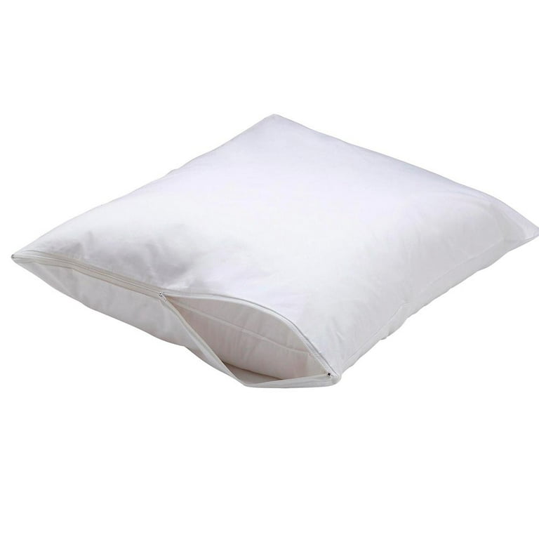 Utopia Bedding Waterproof Pillow Protector Zippered (2 Pack) Queen – Bed  Bug Proof Pillow Encasement 20 x 28 Inches