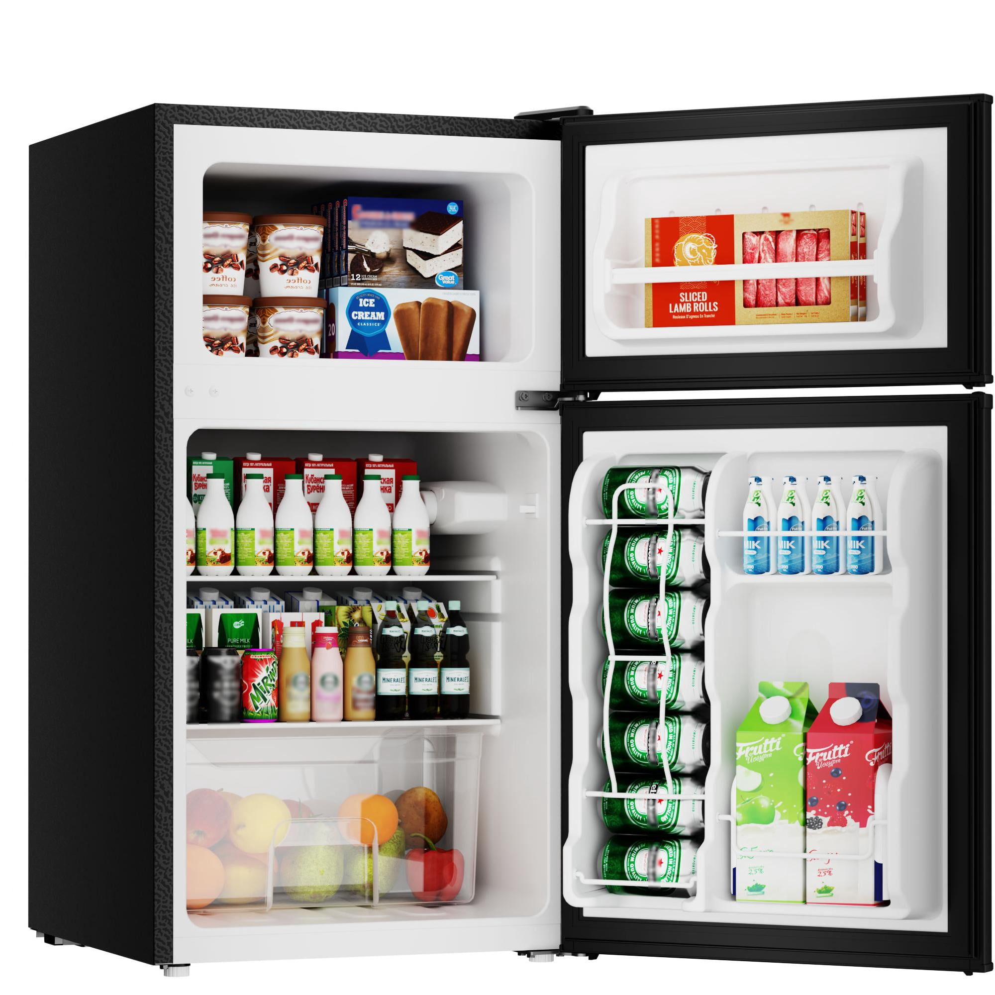 Honeywell Compact Refrigerator 1.6 Cu Ft Mini Fridge with Freezer