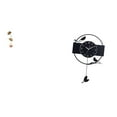 thumbnail image 1 of Reloj De Pared De Metal Con Escultura De Pájaro Y Hoja, Adorno Creativo Nórdico, Figura Abstracta, Artesanía, Arte Minimalista, Acrílico, Decorativo, Colgante, Para Mesa, Fiesta, Hogar,, 1 of 8