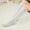 Z1 Grey, variant on GILIGEGE Oktoberfest Socks for Women German Dirndl Knee Socks with Bows Lace Trim Ruffle Satin White Stockings Soft Girl Warm Cotton Stockings Tight Cute Children Socks White One Size