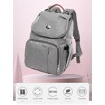 thumbnail image 2 of Lankey Bolsas de pañales para bebés-Fitbest Bolsas de pañales para bebés Mamá Bolsa de pañales de maternidad Bolsa de lactancia de gran capacidad Mochila de viaje Mochila de pañales para bebés Lankey Bolsas de pañales, 2 of 7