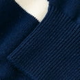 thumbnail image 7 of REDARER Girls Knit Cardigan Sweater Coat Soft Striped Blend Long Sleeve Outerwear for Toddler and Kids Lightweight Jacket for and Fall,Kids Clothing,Size:7-8 Years, 7 of 7