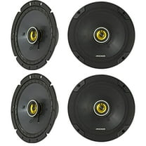 KICKER (4) 46CSC674 CSC67 6.75" 6-3/4" 300W 4-Ohm Car Audio Coaxial Speakers
