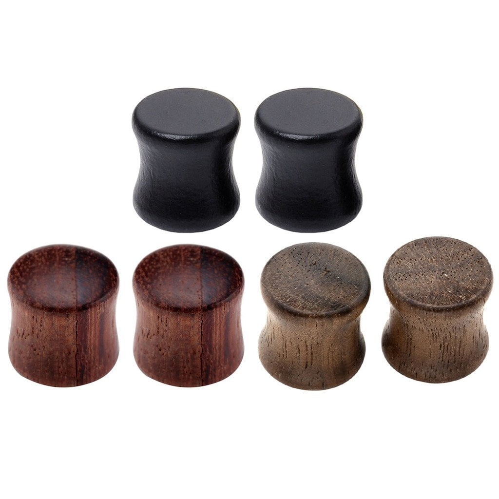 Jovivi - Jovivi 6pcs Organic Wood Brown. 