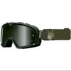 100% Barstow Legend MX Offroad Goggles Black/Green/Camo