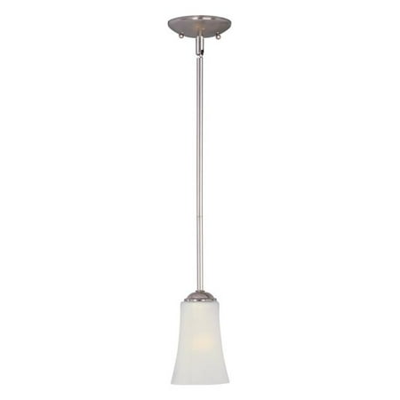 

Maxim 92040FTSN 7.5 x 4.5 in. Logan One Light Mini Pendant Satin Nickel
