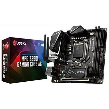 MSI MPG Z390I GAMING EDGE AC ITX GAMING MOTHERBOARD ONBOARD (Best Gaming Mini Itx Motherboard 2019)