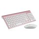 thumbnail image 1 of Combo de teclado y ratón inalámbricos USB, ratón y teclado de oficina ultrafinos y silenciosos para ordenador portátil (oro rosa) Sincero Electrónica, 1 of 5