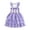 czb# Purple96, variant on Girls Baby Summer Easter Dresses Plaid Smocked Cute Cartoon Bunny Embroidery Sleeveless Spaghetti Strap Ruffed Tiered A-Line Dress High Waist Fashionable Soft Clothes,Pink,6-12 Months