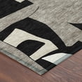 thumbnail image 3 of Addison Rugs Chantille Indoor/Outdoor Transitional Geometric Black Machine Washable Rectangle Rug, 8' x 10', 3 of 8