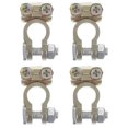thumbnail image 1 of Miangastore 4pcs Creative Battery Connectors Pretty Car Battery Clips Simple Battery Clamps, 1 of 9