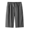 thumbnail image 3 of Yifymode Men's Baggy Quick-drying Shorts Summer Casual Elastic Waist Drawstring Loose Fit Athletic Workout Gym Shorts with Pockets, 3 of 6