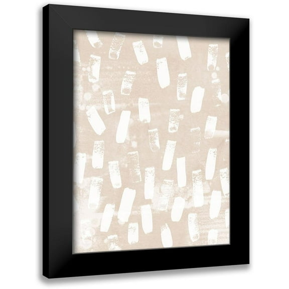 Vess, June Erica 12x14 Black Modern Framed Museum Art Print Titled - Earth Etching I