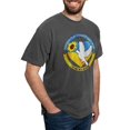 thumbnail image 4 of CafePress - I Stand With Ukraine T Shirt - Mens Comfort Colors Shirt, 4 of 5