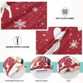 thumbnail image 6 of Pillow Case Plush Pillow Heart Reindeer and Snowflake Pattern Case standard size/King size/Queen size Bed Pillow Pillowcases, 6 of 9