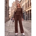 thumbnail image 3 of Cueply 2 Piece Sets for Women Outfits Casual Long Sleeve Lounge Matching Sets Clothing with Pockets, 3 of 9