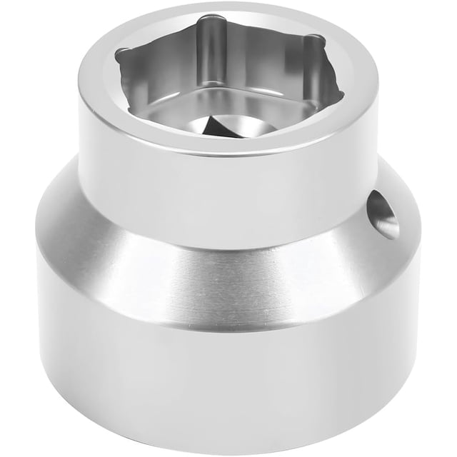 Yazoeia Car Fuel Filter, Auto Oil Filter Socket Gasoline Automotive Replacement Reversible Engine Fuel Filter Cap Remover Installer Assistant Powerstroke Diesel, Universal for CJC912-116244