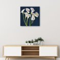 thumbnail image 2 of Cuadro Decorativo - Callas en azul Jr Impresión en canvas, estrechado, 2 of 2
