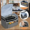 thumbnail image 3 of Bag Dust Cover Fit for Foodi Possible Cooker Pro 8 in 1 Slow Cooker Polyester Portable Slow Cooker Carrying Bag for Travel, 3 of 7