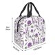 thumbnail image 3 of Balery Lavender Flowers Bolsa de Almuerzo Aislada – Caja de Almuerzo con Papel de Aluminio Grueso, Mantiene la Comida Fresca por 4 Horas, 3 of 8