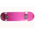 thumbnail image 4 of Complete Full Size Kids Teen Maple Deck Double Kick Trick Cruise Skateboard Pink, 4 of 6