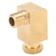 thumbnail image 2 of Conector de tubo de compresión de codo de 90 Procesos de Latón, Resitencia Fuerte, Buen Rendimiento de Temperatura para Conexión de Tomo de Aceite de Cobre de Nivelon, 2 of 7