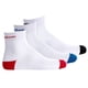 thumbnail image 1 of Calcetines unisex Champion, 3 pares - Calcetines de tripulación, logotipo, raya Blanco EU 43-46, 1 of 7