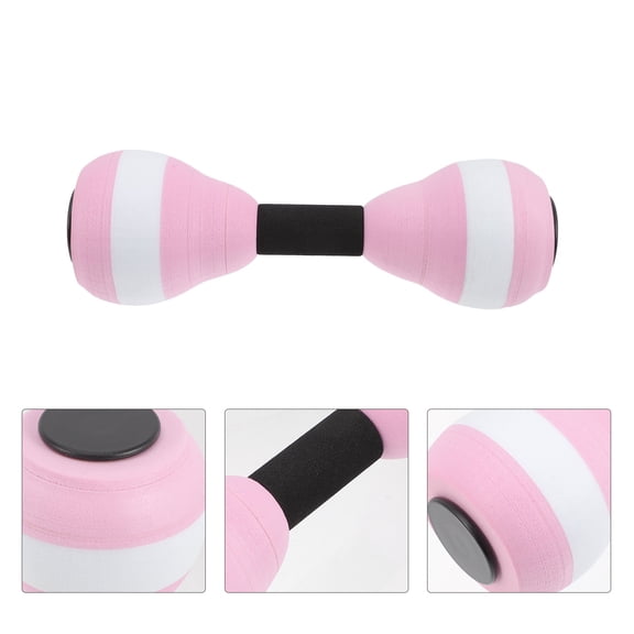 DINHEAROM Dumbbell Pink EVA 1 Pair 10.6x3.3In
