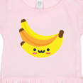 thumbnail image 3 of Inktastic Adorable and Yummy Bananas Girls Toddler Dress, 3 of 4