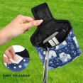 thumbnail image 4 of Haosy Polar Bears Wearing Sweaters Golf Mallet Putter Cover Strong Magnetic Leather Golf Club Headcover Closure, 4 of 7