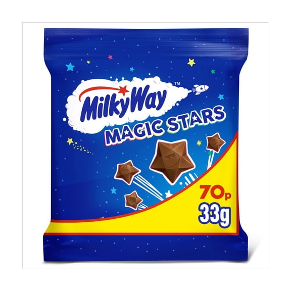 Milky Way Magic Stars Milk Chocolate Bag 33g (pack of 36)