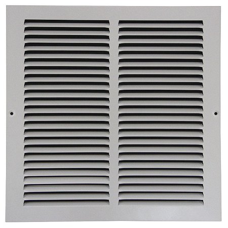 

1PACK ZoroSelect 4MJN7 Return Air Grille 10 X 14 White Steel