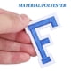 thumbnail image 3 of 26 parches de letras para planchar para ropa, parches de letras DIY, parches bordados del alfabeto, parches de reparación, 3 of 8