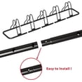thumbnail image 2 of SimpleHouseware Support de Rangement Réglable pour Stationnement au Sol de 5 Vélos, Noir, 2 of 3