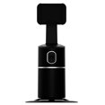 thumbnail image 2 of Gimbal de video en vivo con soporte para teléfono con trípode de seguimiento facial de rotación 360 (negro), 2 of 8