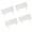 White, variant on ANXPTIME Imitation Stone Brick Plastic Flower Beds Border Insert Easy Installation